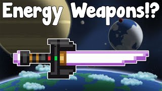 Lightsabers! Energy Weapons Galore! - Starbound Guide Nightly - GullofDoom