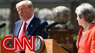Trump and May give remarks after meeting
