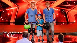 Diese drei Brüder sind die Könige der Halfpipe | Das Supertalent 2017 | Sendung vom 14.10.2017