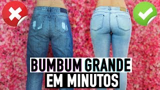 COMO TER O BUMBUM GRANDE SEM SILICONE?