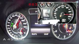 Mercedes A 45 AMG VS Audi RS3 (Motorsport)