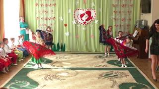танец с платочками для бабушек - танец на 8 марта в детском саду