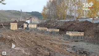 В Верхнем Авзяне ведётся строительство пожарного депо