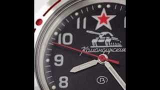 Russian TANK T-34 - Automatic Military Watch - VOSTOK AMPHIBIAN 2416/420306