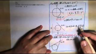【てらtube】数Ⅱ　図形と方程式（円・軌跡と領域）3円と接線(1)