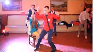 Пожарнік стрептизер. Весільний стрептиз))