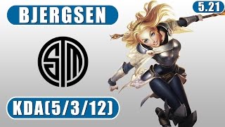 TSM Bjergsen | Lux vs Veigar | Mid | October 31st, 2015 | Season 5 | Patch 5.21