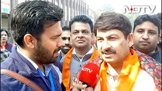 Delhi Election 2020 - BJP Talking Only About Development In Delhi Elections: Manoj Tiwari