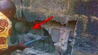 В стене нашли вещи, которые поражают