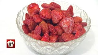 Вяленая Клубника на Зиму! Украшение Десертов