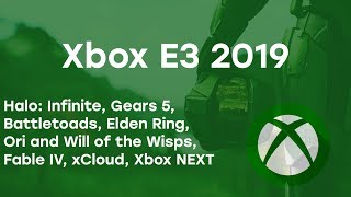 Xbox E3 Briefing 2019: парад эксклюзивов