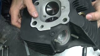 103ci Dyna #101 Hotrod head porting & rebuild 2006-present Harley FXD Twincam TC