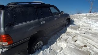 Посадили Lexus LX470! Снежное рубилово на Niva 5D, Niva 3D, New Actyon, Delica. OffRoad. Бездорожье