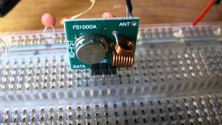 Передатчик 433мгц для рации на fs1000a