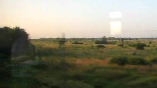 участок Энем - Горячий Ключ из окна поезда №102