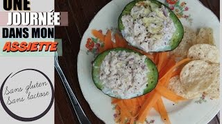 Une journée dans mon assiette - sans gluten et sans lactose (3 recettes)