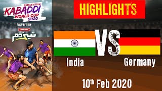 Kabaddi World Cup 2020 Highlights - Iran vs Germany - 10 Feb | BSports