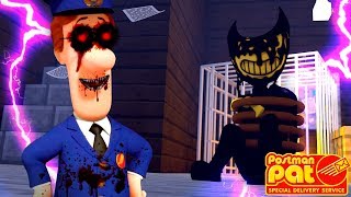 Minecraft POSTMAN PAT.EXE - THE BEGINNING OF POSTMAN PAT.EXE & HOW HE TRAPPED BENDY IN HIS BASEMENT!