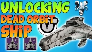 Destiny: DEAD ORBIT FACTION SHIP – The Fermi Solution (How to unlock and gameplay) Dead Orbit Ship