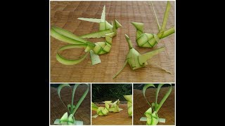 How to make plam peacock(used Coconut tree leaf)
