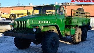 Обзор на армейский бортовой грузовик с КМУ на шасси УРАЛ 43202
