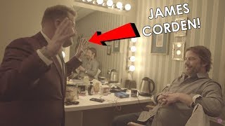 Backstage Chat at Late Late Show With James Corden