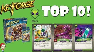 Top 10 Mars Cards from Age of Ascension! (New Keyforge Expansion)