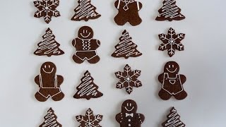 Receta de galletas de Jengibre caseras | Galletas de Navidad | Galletas fáciles