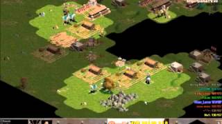 Video AOE(Đế chế): Thái Bình Vs Liên Quân C1 T3 ngày 9 10 2013