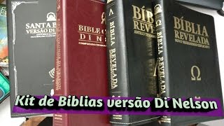 Kit Bíblias versão Di Nelson - Parte II - por dentro