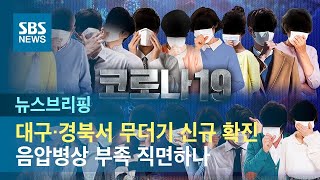 대구·경북서 무더기 신규 확진…음압병상 부족 직면하나 / SBS / 주영진의 뉴스브리핑
