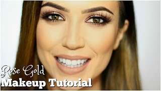 Rose Gold Full Face Makeup Tutorial | TheMakeupChair