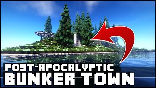 Minecraft - Post-Apocalyptic Bunker Town