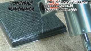 Sonotec Promotional Video 2014 Carbon test-cuts