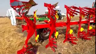 Трактор Case IH Magnum 340 и полунавесной плуг Pottinger SERVO 6.50