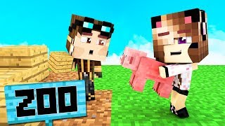COSTRUIAMO UNO ZOO SU MINECRAFT! - Casa di Minecraft LIVE