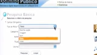 Domínio Público: biblioteca digital