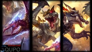 All Prehistoric Skins (League of Legends)