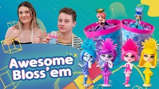 BONECAS QUE FLORESCEM COM ROLETA MISTERIOSA | Awesome Bloss'ems