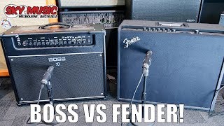 Comparing the Fender Mustang GT-200 vs the Boss Katana (Crunch Tones)