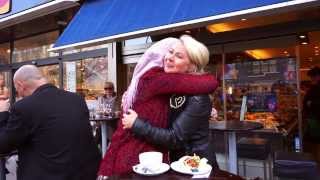 FREE HUGS + Ohrfeige in Berlin