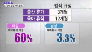 '아이 때문에'...그만두는 여성들 / YTN