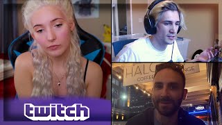 Jenna Upset with Twitch QUITTING? | xQc Reporting Fan to Police | Reckful, ItsSliker, HaChubby