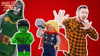 Папа Роб Шоу: Сборка LEGO JUNGLE. Часть 3