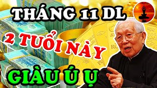 2 Con Giáp Đón Vận May Tháng 11 Dương Lịch TIỀN BẠC ĐẦY KÉT Tiêu Cả Đời Không Hết