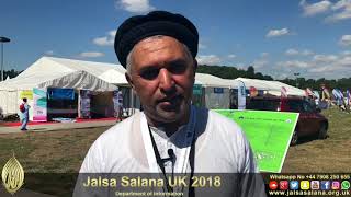 #JalsaVisitor: Khalid Mehmood Malik from Norway