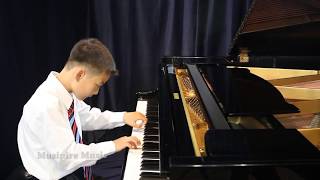 Kuhlau Piano Sonatina Op. 20, No.1 cover by Queens, NY Music Academy student  Ivan(7)