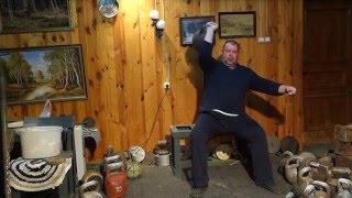 60KG KETTLEBELL ONE ARM SNATCH SEATED 9REPS РЫВОК ГИРИ 60КГ СИДЯ 9 РАЗ