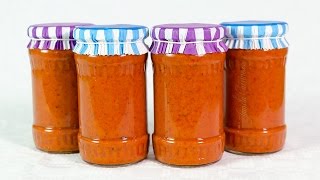 Pasta de ardei copti pentru iarna | JamilaCuisine
