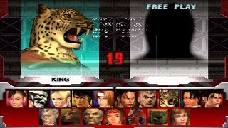 Tekken 3 (PS1) walkthrough - King
